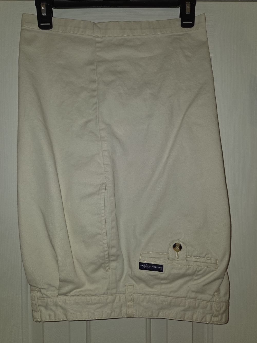 Tommy Hilfiger Cream Chino Shorts